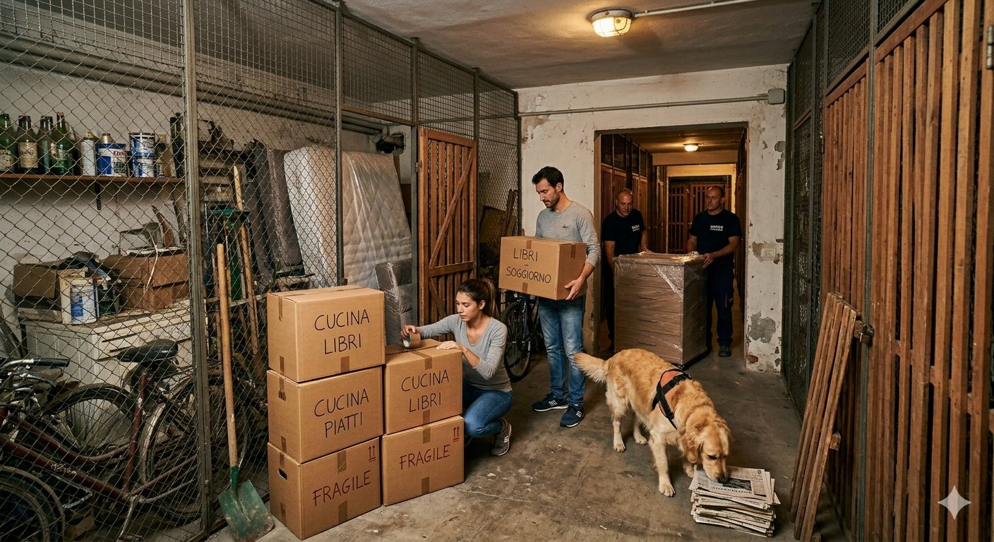 Svuotamento cantina Perugia – sgombero garage soffitta smaltimento certificato rifiuti